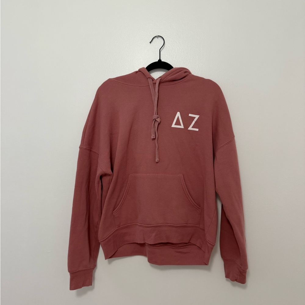 Delta Zeta - Bella Canvas Mauve Hoodie